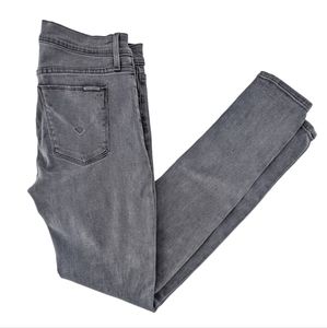Hudson Distressed Black Skinny Jeans Size 28